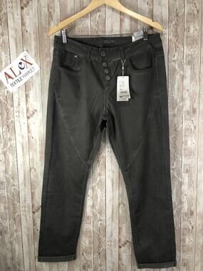 S.Oliver Jeans Womens Size 10 -34 Gray Denim Pants Mid Rise Stretch N42
